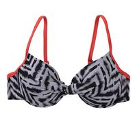 Firefly Cim Bikini top Women's Top - Black/White, 44D