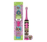 FIREFLY Clean N' Protect, L.O.L. Surprise! Toothbrush with hygienic Character Cover, Soft Bristles, Anti-Slip Grip Handle, Battery Included, Ages 3+, 1 Count