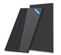 FIREFLY ENERGY 200W Monocrystalline Solar Panel, 20% Efficiency, Ideal for Motorhome, Balcony, Garden, Boat