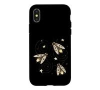 Firefly Fireflies Lightning Bugs Glowworm Whimsy Insects Case for iPhone X/XS