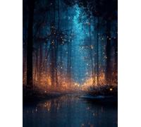 Firefly Forest Jigsaw Puzzle 6000 Piece, Puzzles for Adults 6000, The Impossible Challenge, Jigsaw Puzzle Games Classic Educational, Wooden Puzzles, for Home Wall Decoration Gift FNKL1-1128