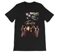 Firefly Future Space Serenity Tv Show Eries Spaceship Stars Western Nathan Fillion Gift Men Women Unisex Tshirt Hoodie Black