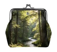 Firefly Glow in Summer Woods Compact Everyday Wallet with RFID Protection for Secure Card Organization
