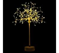 Firefly LED Table Lights with Remote, Mini Starburst Design, Battery & USB Powered, Perfect for Indoor Party and Holiday Decor, 1 Piece