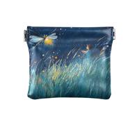 Firefly Lighting Up The Summer Fashion Women's Leather Coin Change Purse Waterproof Personal Items Organizer for Men Women Travel bolsas para monedas de Mujer