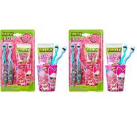 Firefly LOL Surprise Complete Dental Care Set - Brush, Cap & Extras - Kids Value Pack - 1 Count (Pack of 2)