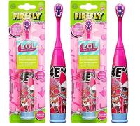 Firefly LOL Surprise Turbo Power Toothbrush - Glam Squad Super Clean Teeth Edition- 1 Count (Pack of 2)