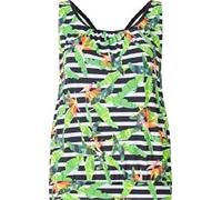 FIREFLY Mayla Bikini-Top AOP/Black/Greendark 50D