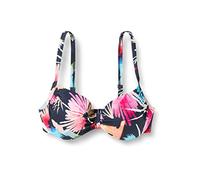 Firefly Miriam Bikini Top Navy Dark/Flower 46