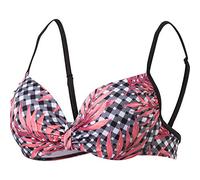 Firefly Miriam II Bikini top Women's Bikini Top - Vichy/Flower, 36C