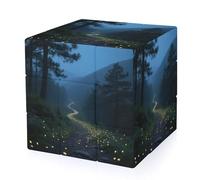 Firefly Mountain Trail Magic Cube,The Original 3x3 Cube,Speed Cube Problem-Solving Brain Teaser,Easy Turning Sensory Puzzle Toy,Sensory Stress Relief Form Fidget Toys