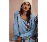 Firefly Pullover at Free People in Blue Pearl Combo, Size: Small - female