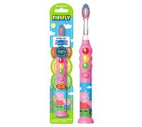 Firefly Ready Go Brush Peppa Pig Light Up Timer Toothbrush Premium Soft Bristles 1 Minute Timer Less Mess Suction Cup Battery Included Eas
