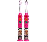 Firefly Ready Go Light Up Timer Toothbrush, L.O.L. Surprise!, Premium Soft Bristles, 1 Minute Timer, Dentist Recommended, Ages 3+, 2 Pack