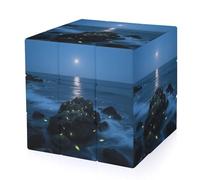 Firefly Reef Magic Cube,The Original 3x3 Cube,Speed Cube Problem-Solving Brain Teaser,Easy Turning Sensory Puzzle Toy,Sensory Stress Relief Form Fidget Toys