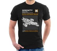 Firefly Serenity Service And Repair Manual Men's T-Shirt