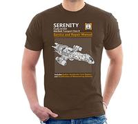 Firefly Serenity Service And Repair Manual Men's T-Shirt
