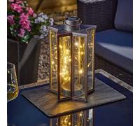 Firefly Star Lantern Large Style Fire Fly Effect Solar Powered Candle Lantern Marco Paul Bronze One Size