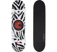 Firefly Unisex 305 Skateboard, White/Black/Red, One Size