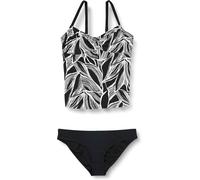 Firefly Women's Lorisa Tankini Set Swimsuit, black, 42C