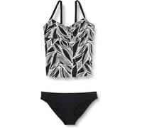 Firefly Women's Lorisa Tankini Set Swimsuit Swimming Costume, Black, 42C