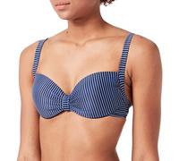 Firefly Women's Miriam Ii Bikini Top, White/Navy Dark, 36 / C