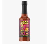 FireFoods Bangkok Backdraft - Thai Inspired Hot Sauce | Fiery Chilli & Garlic Heat | Funny Gift | Extra Hot 140ml