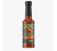 FireFoods Tex-Ass Twister - Smoky Southwest Hot Sauce | BBQ Heat with a Kick in the Rear | Funny Gift | Extra Hot 140ml
