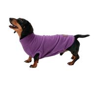 Firefoot Fleece Dachshund Jumper Purple - Extra Small