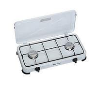 FireFriend KO-6382 Gas Stove 2 Burners, White
