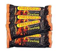 Fireglow Instant Lighting Fire Log Pack Of 30