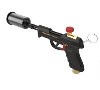 Firehard Firegun Grillgun Professional Hand Burner - Gas Charcoal Starter & Steak Burner for Grill & BBQ, Kitchen Burner for Sous-Vide, Creme Brulee & Flambéing, Strong Men's Gift for Grill Fans