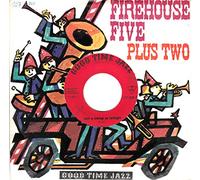 Firehouse five plus two - Firehouse five plus two / Who walks in when i walk out / Just a stamp of twilight / Bildhülle / Good Time Jazz 107 000 GTF / 107000 / Deutsche Pressung / 7 Zoll Vinyl Single Schallplatte SP /