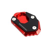 Fireleopard Motorcycle Side Stand Extension Pad Kickstand Enlarger Accessories Compatible with NINJA 1000 SX 1000SX Ninja1000sx 2020 2021 2022(Red)