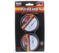 Fireline Beading Thread 2 Pack - Smoke - 1 Each 15 yds (13.7m) Spool in 4lb & 6lb