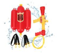 Fireman Backpack Water Toys, Multifunction Backpack Nozzle Beach Toy Innovative Simulation Role Play Extinguisher Water Guns for Young Man