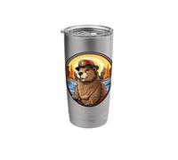 Fireman Beaver Stainless Steel Insulated Tumbler