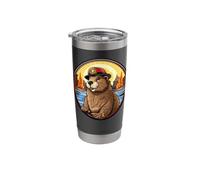 Fireman Beaver Stainless Steel Insulated Tumbler