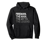 Fireman Design The Man Myth Legend Pullover Hoodie