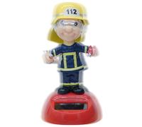 Fireman Figurine - Solar Dancing Figurine, Swinging Bubble Toy, Novelty Solar Dance Figures | For Desk, Windowsill, Car Dash Decoration, Vehicle Interior E