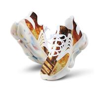 Fireman Firefighter Men's Running Shoes Breathable Air Trainers Sports Walking Sneakers for Workout Athletic 12women/10men（EUR44）