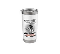 Fireman Fireman Rescue Fire Brigade Honor Gift Stainless Steel Insulated Tumbler