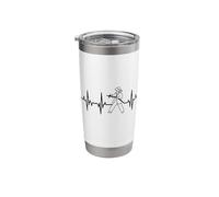 Fireman Heart Knocks Firefighters Fire Fighting Stainless Steel Insulated Tumbler
