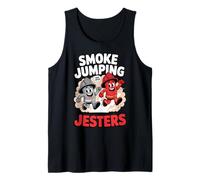 Fireman Rescue Hero Wee Woo Fire Truck Firefighter Tank Top