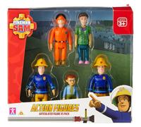 Fireman Sam Action Figures 5-pack, scaled play preschool poseable