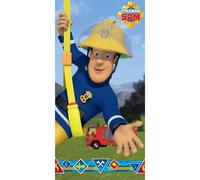 Fireman Sam Bath Beach Pool Sports Swim towel 100% Cotton 140 x 70 cm