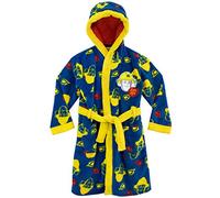 Fireman Sam Boys Dressing Gown Blue Age 5 to 6 Years