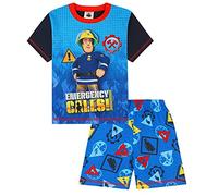 Fireman Sam Boys Emergency Calls Short Pyjamas Blue (18-24 Months)