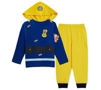 Fireman Sam Boys Novelty Dress Up Pyjamas Kids Full Length Character Pjs Size