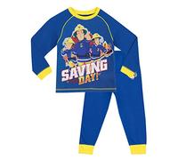 Fireman Sam Boys Pyjamas, Multicoloured, Age 3 to 4 Years